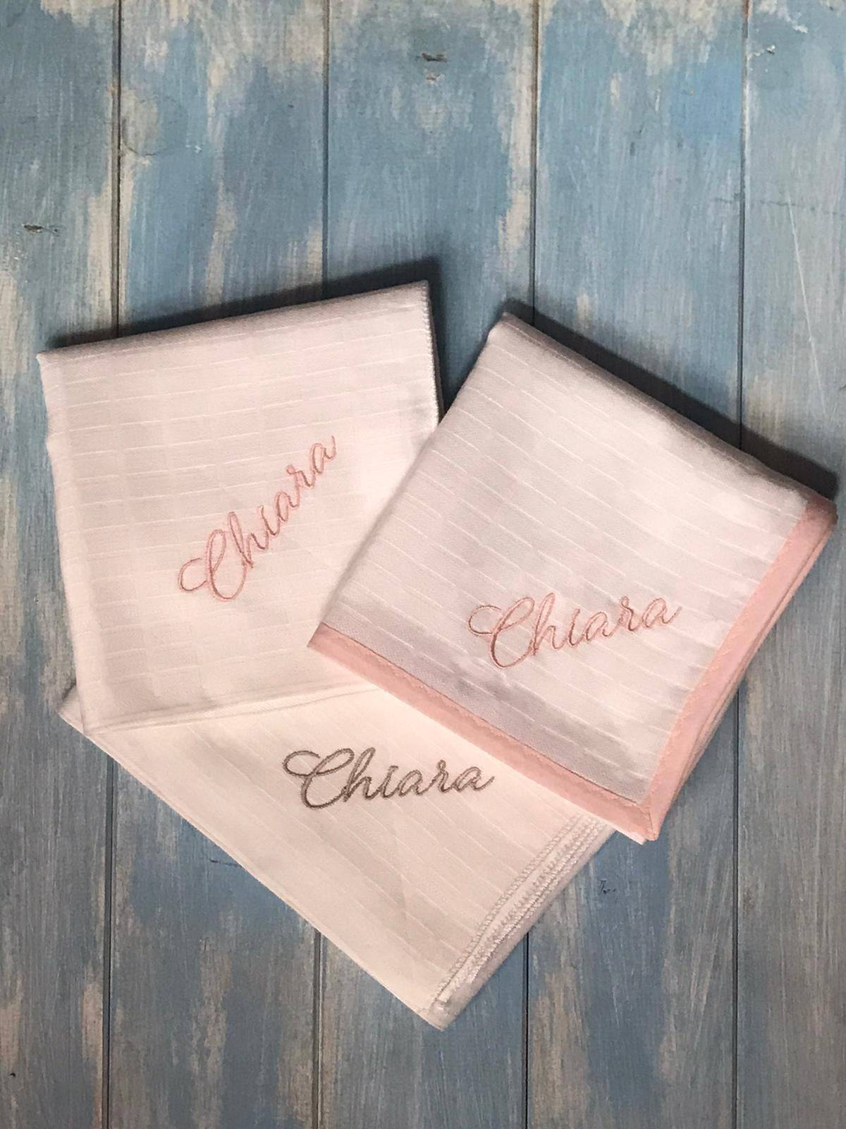 Quadrato in cotone con profilo