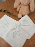 Tris di quadrati di cotone personalizzati