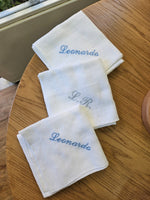 Tris di quadrati di cotone personalizzati