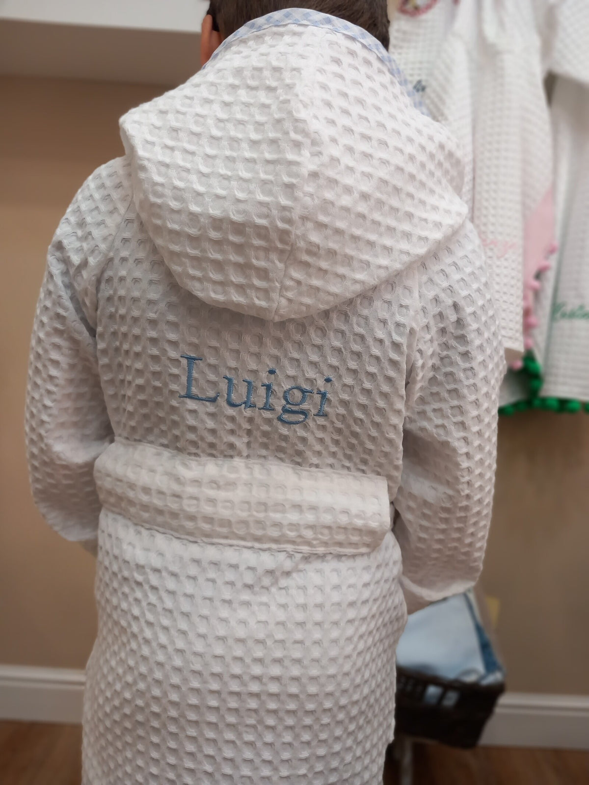 Accappatoio bimbo in apone