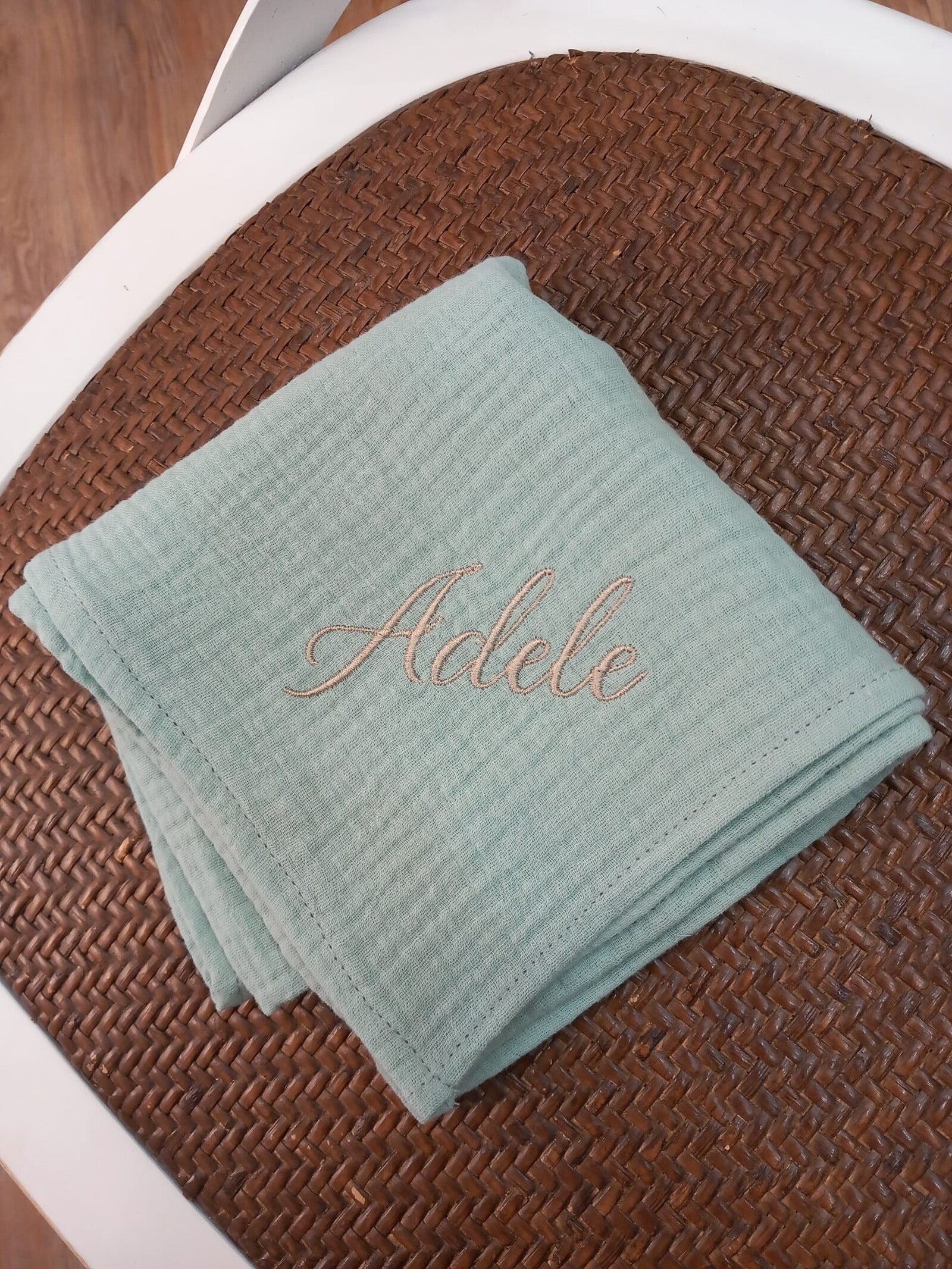 Mussola di cotone personalizzata