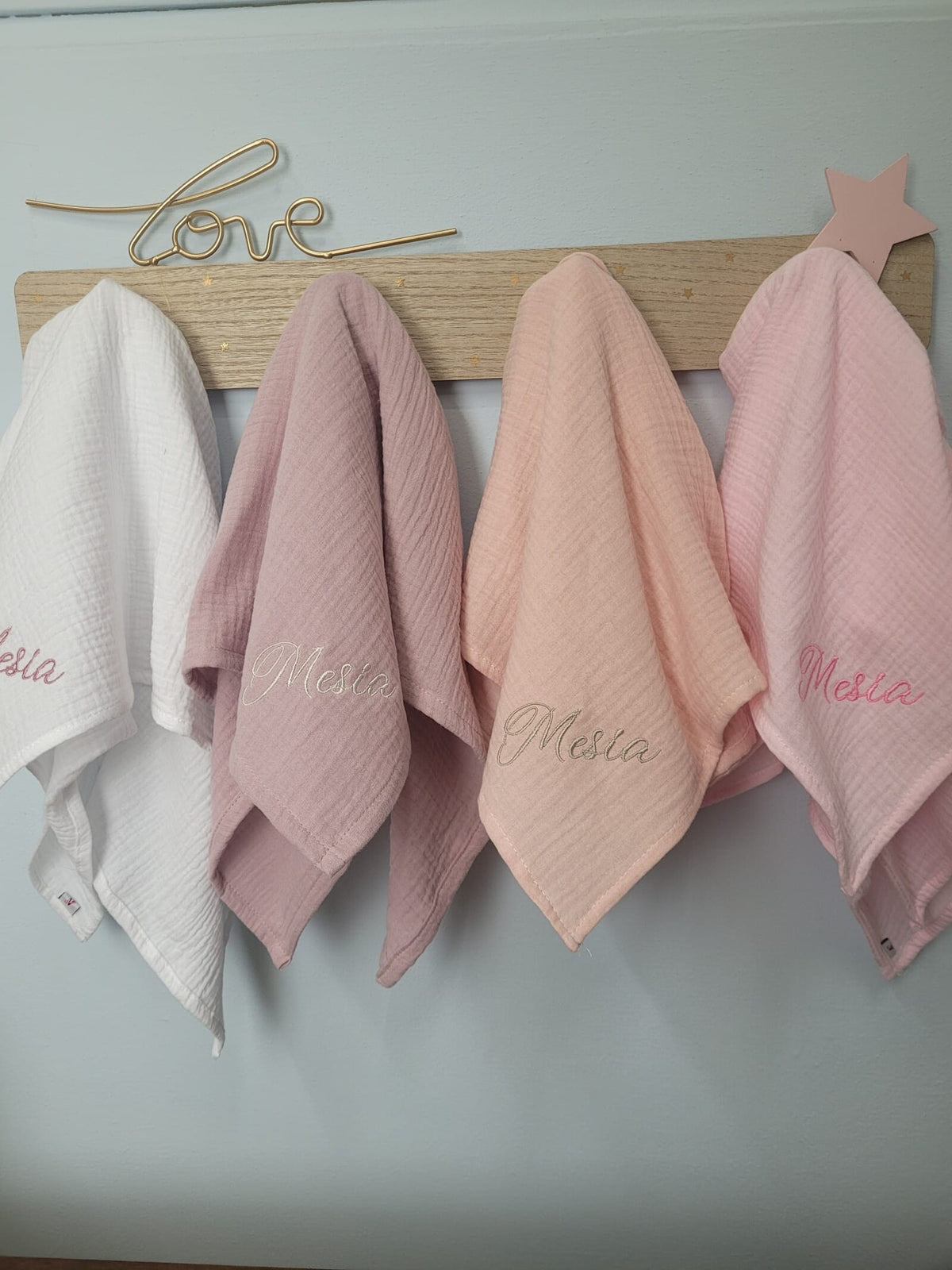 Mussola di cotone personalizzata