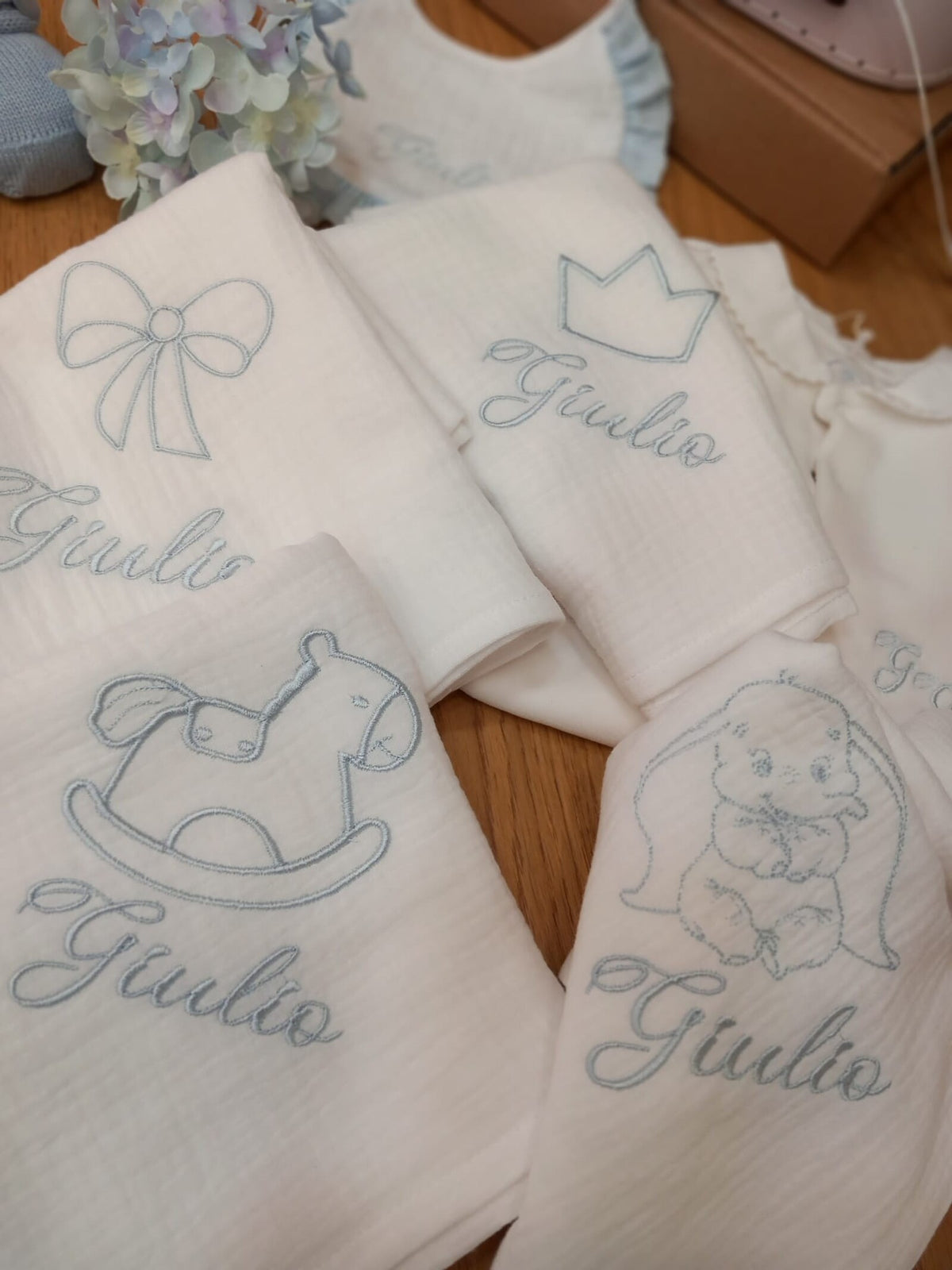 Mussola di cotone personalizzata