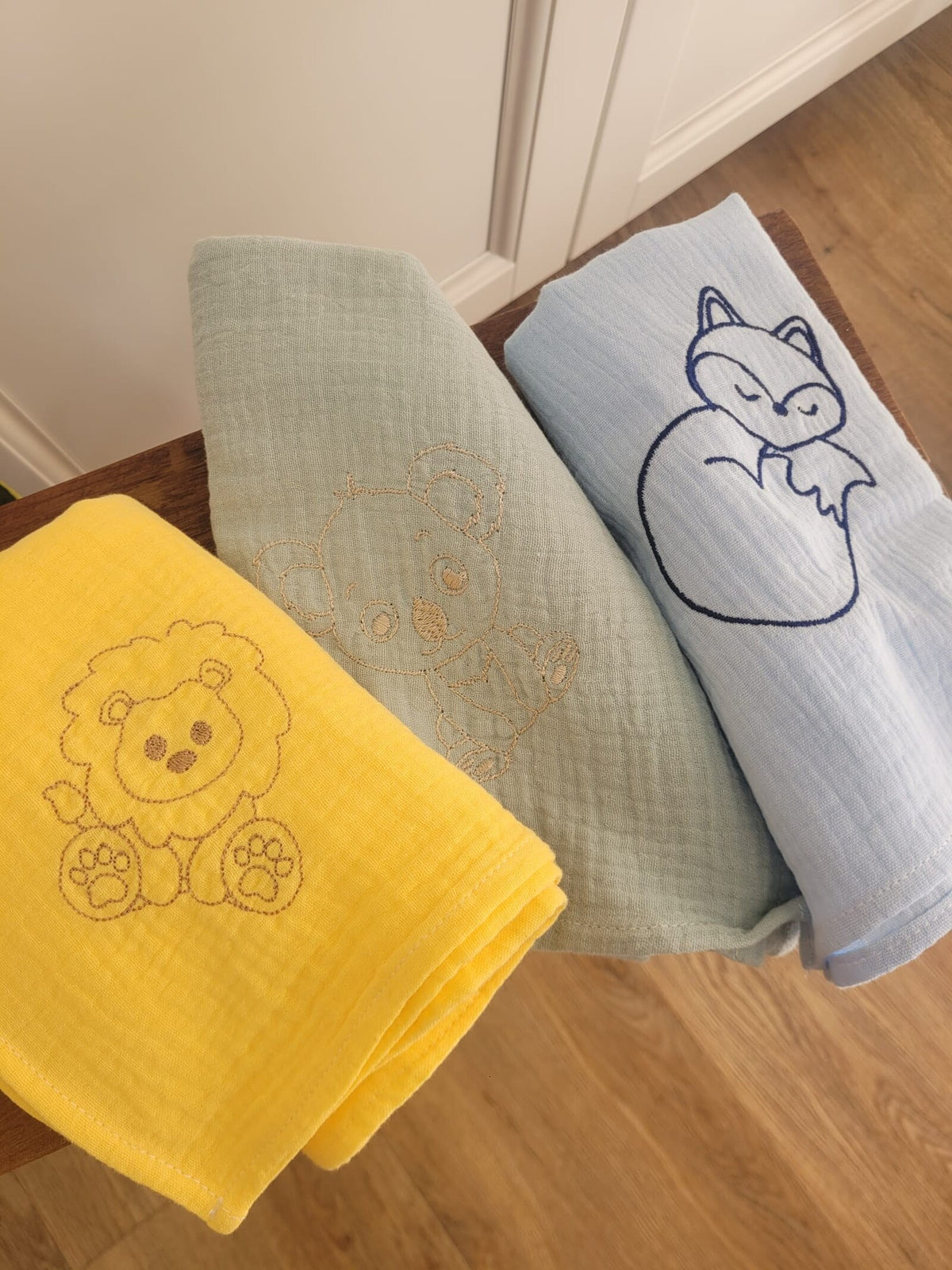 Mussola di cotone personalizzata