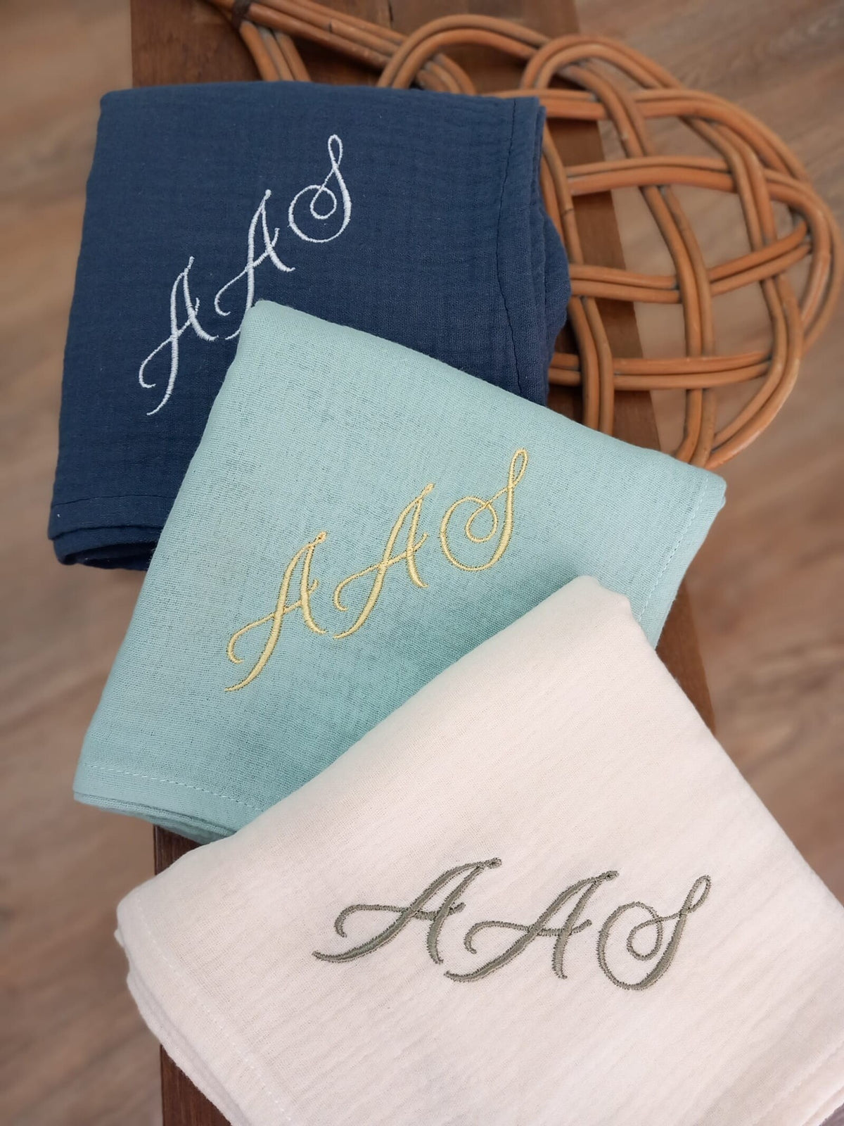 Mussola di cotone personalizzata