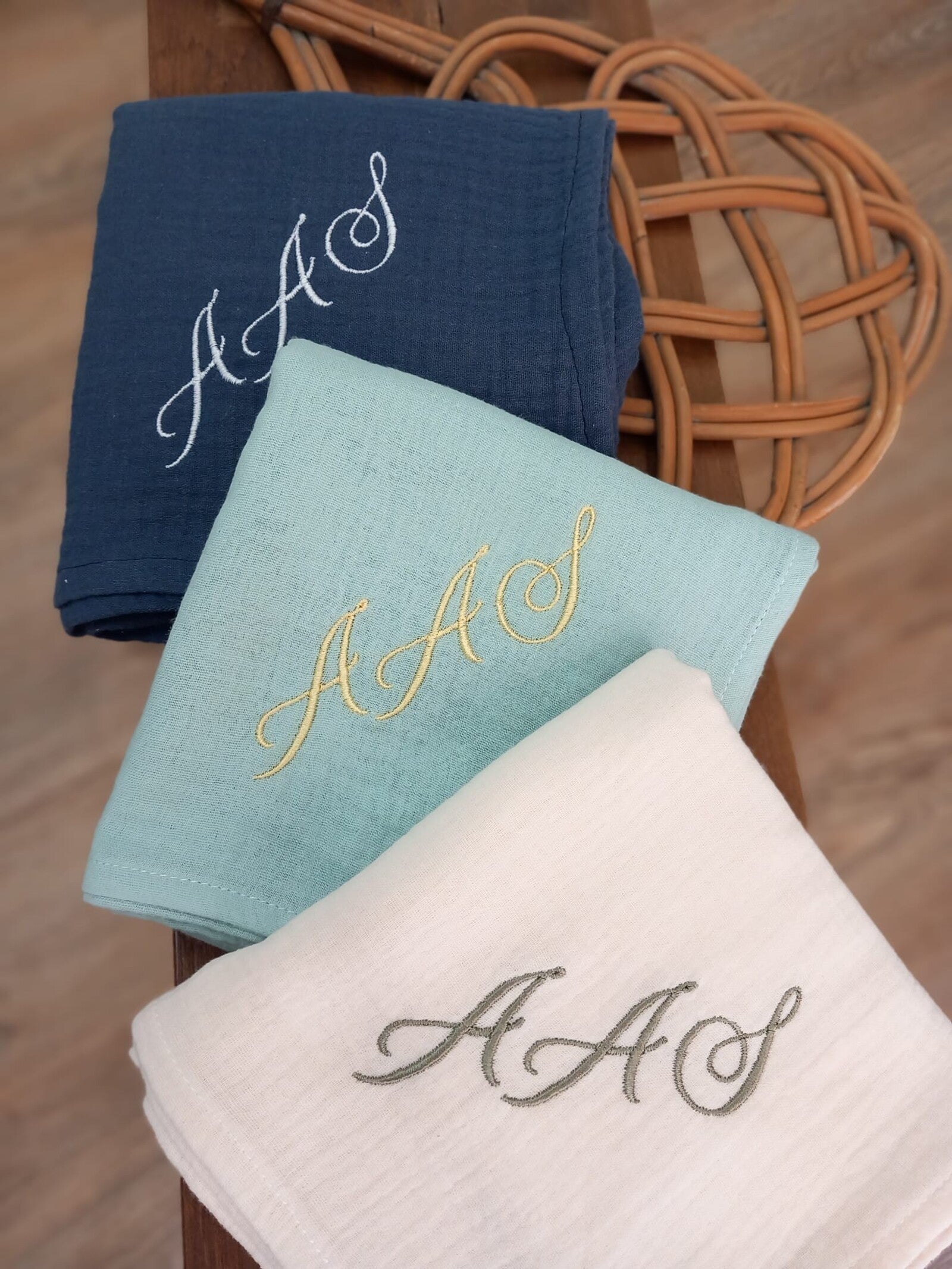 Mussola di cotone personalizzata