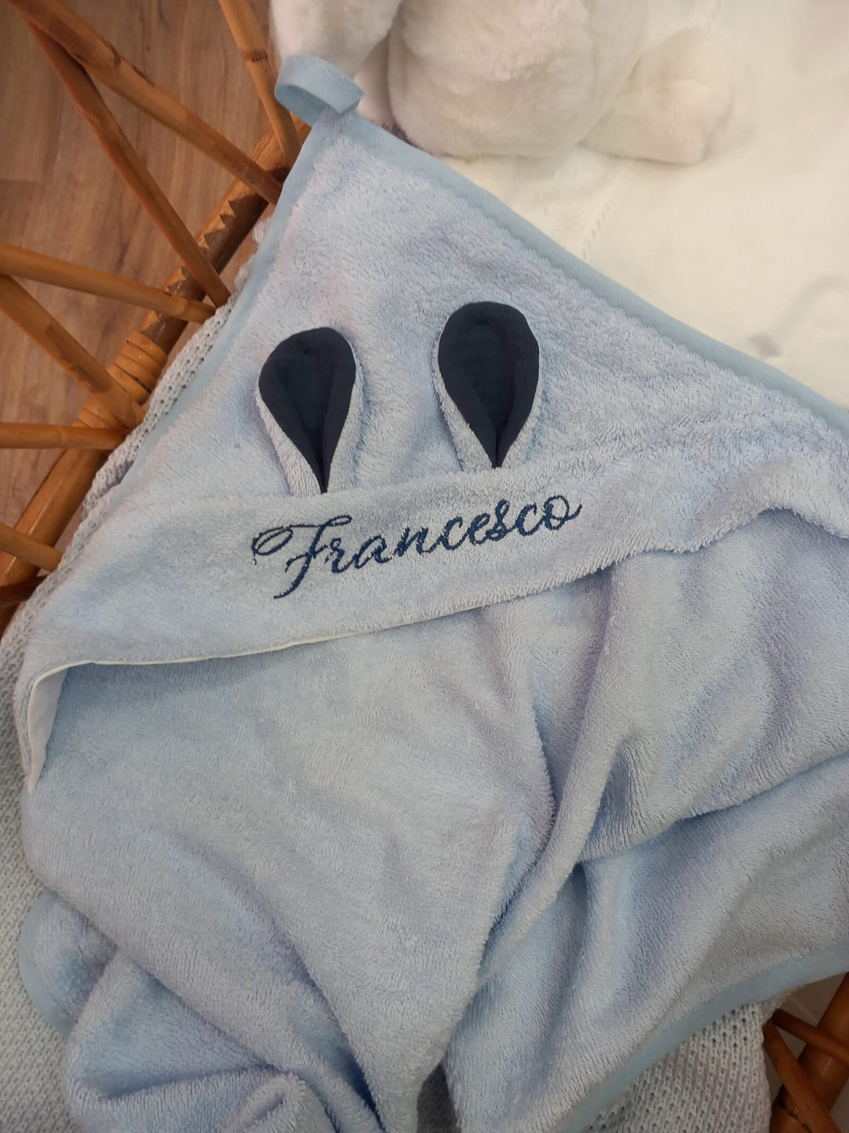 Accappatoio Rabbit in spugna di cotone MOUSSE