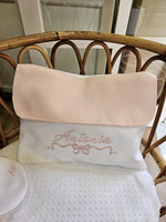 Busta nascita con pattina in lino