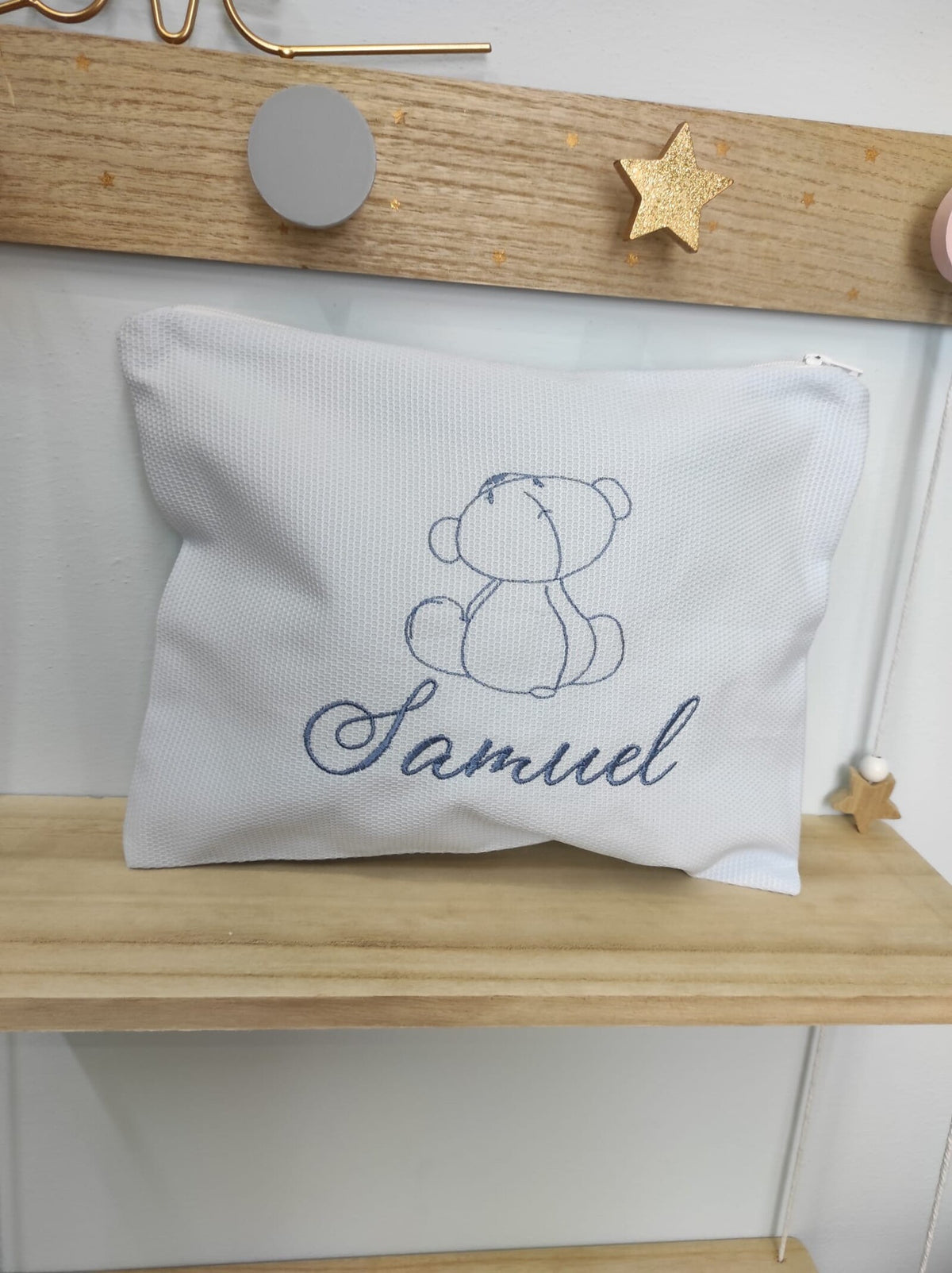 Borsello cambio Baby Love e quadrato di cotone