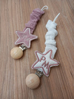 Portaciuccio personalizzato in mussola di cotone