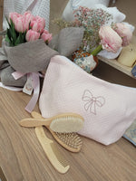 Coordinato cambio, borsello e asciugamano