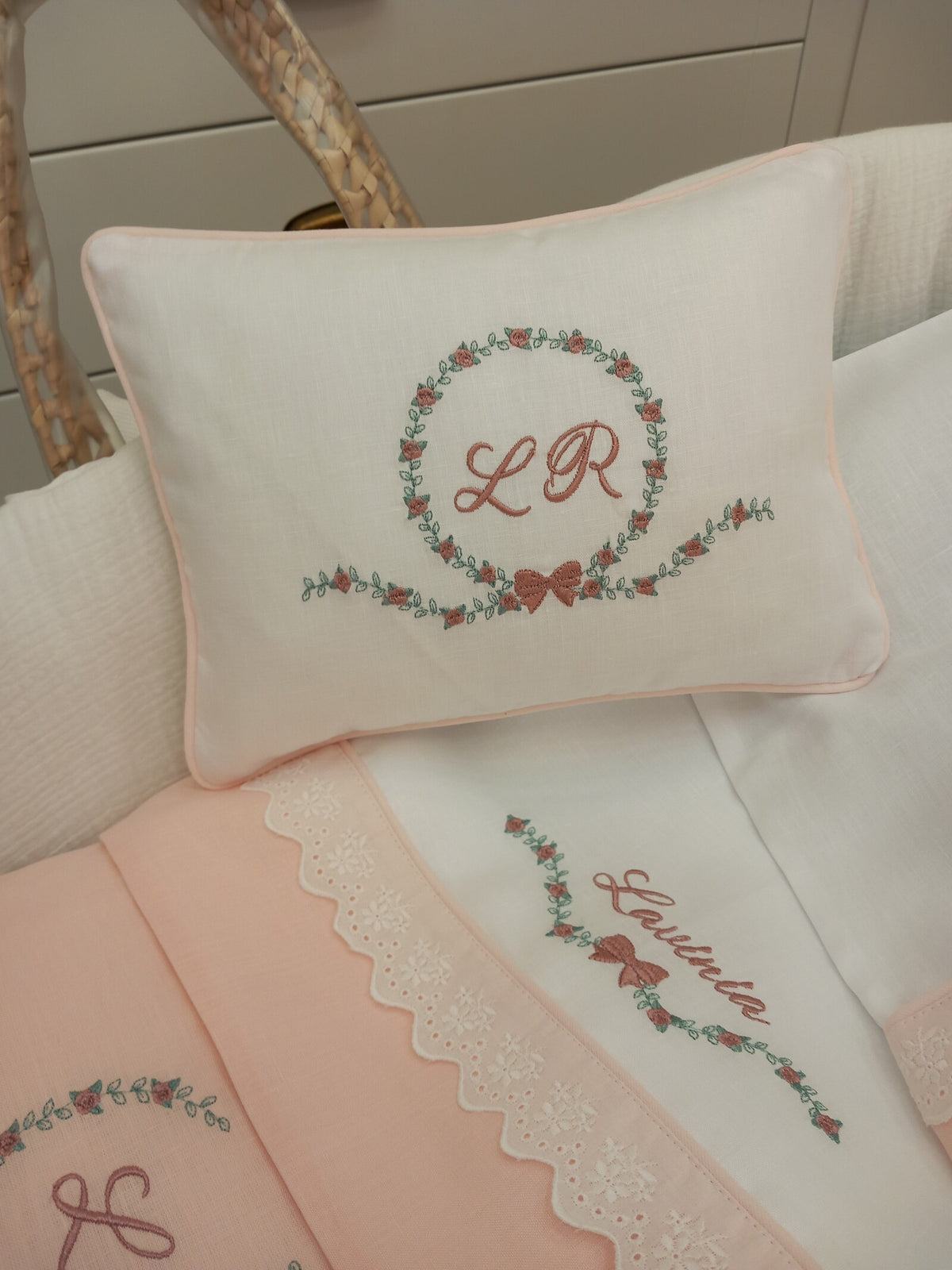 Cuscino decorativo in lino