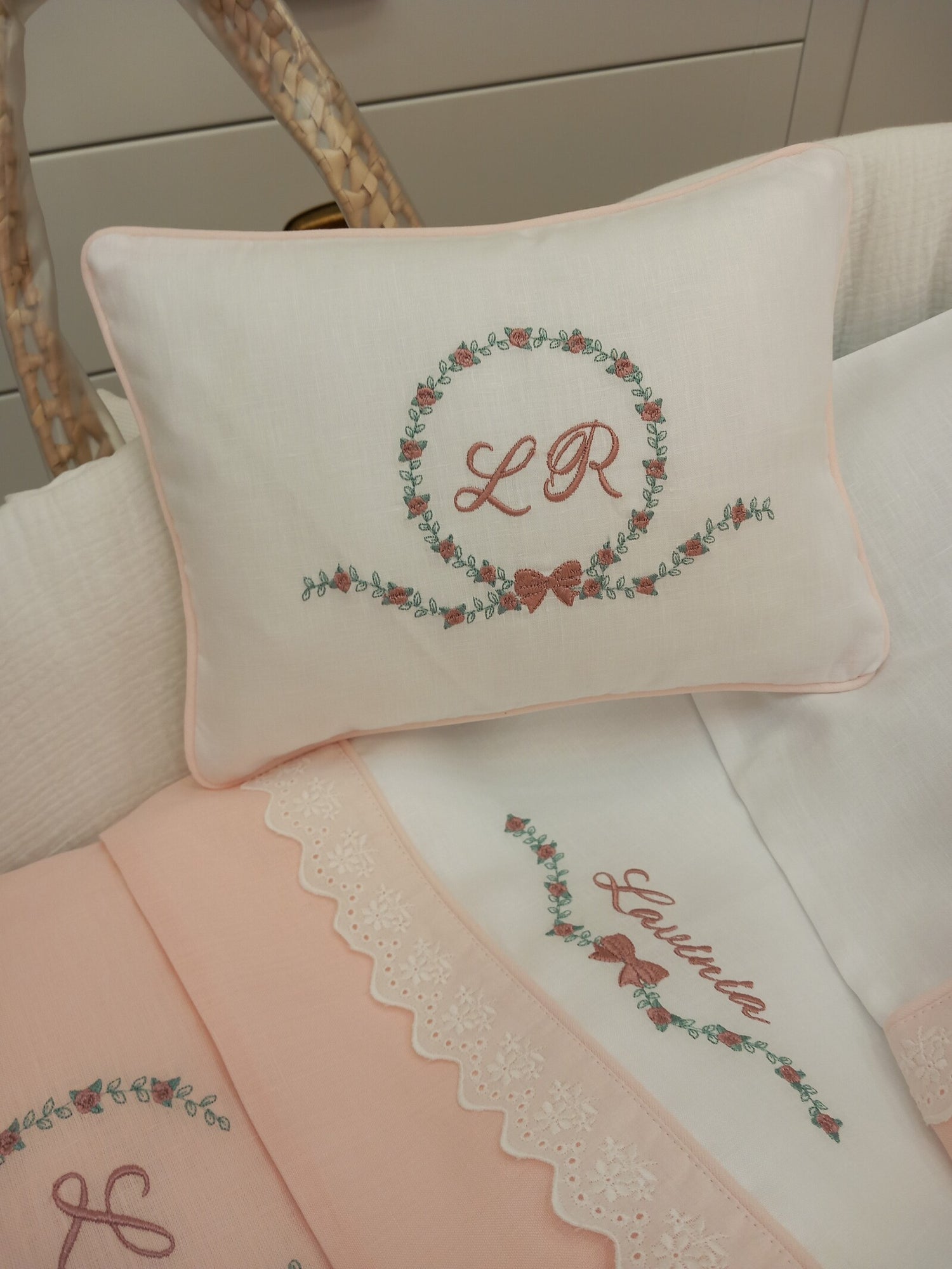 Cuscino decorativo in lino