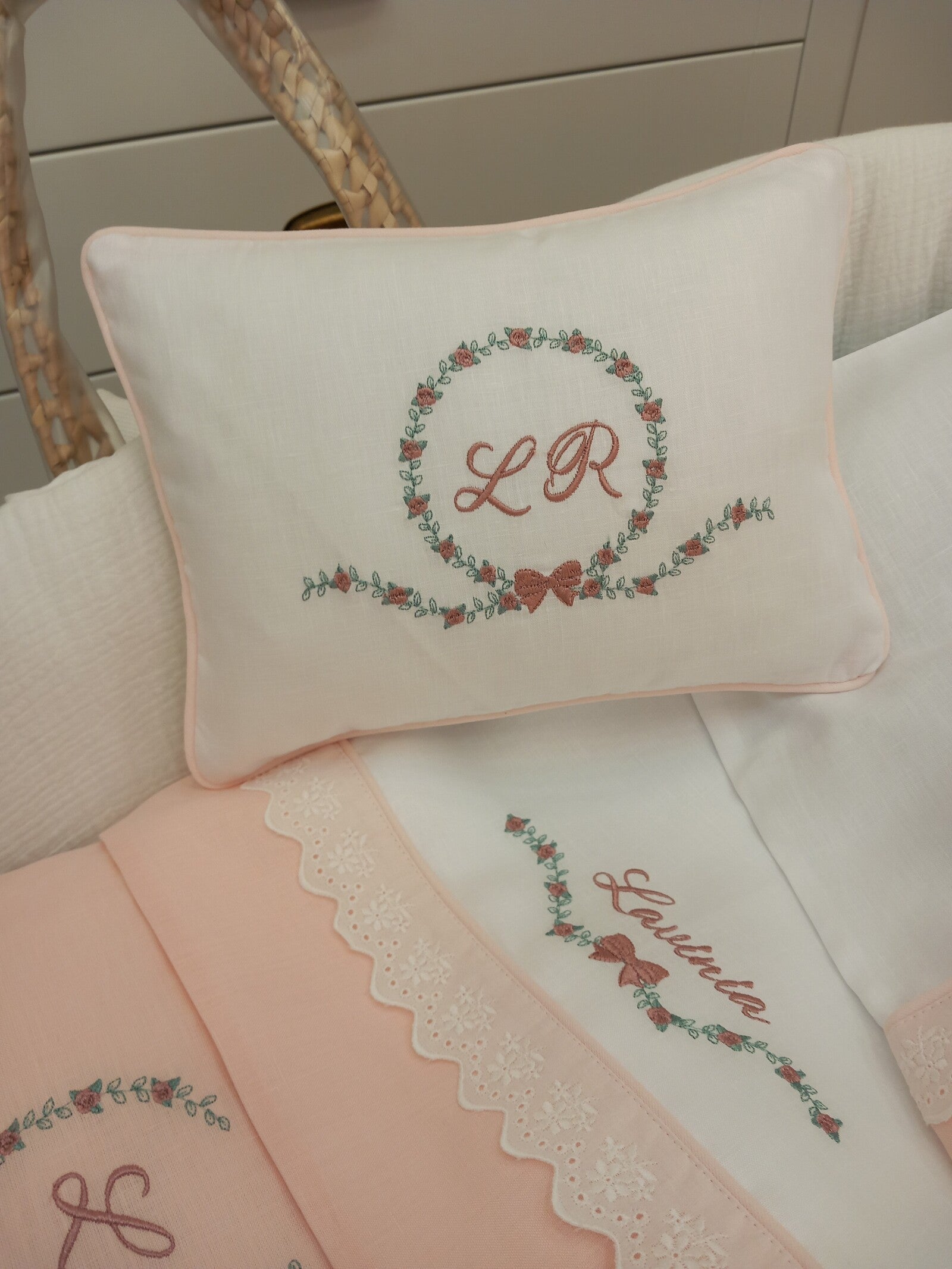 Cuscino decorativo in lino