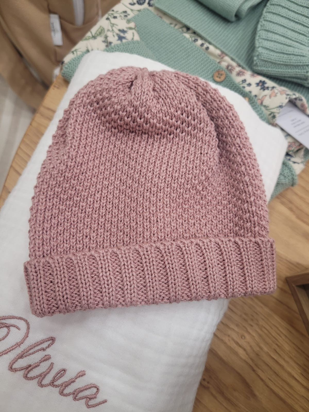 Cappellino in filo di cotone