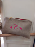 Borsello in lino naturale