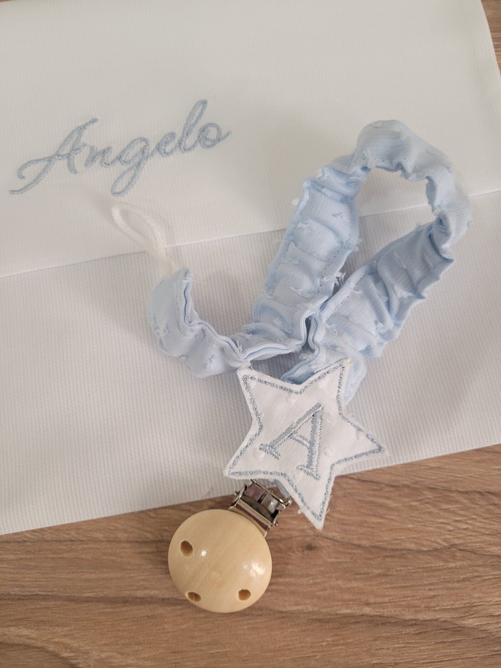 Portaciuccio in plumetis