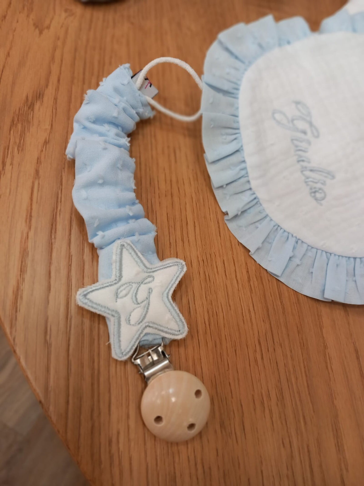 Portaciuccio in plumetis