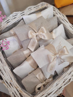 Pochette portaconfetti in lino