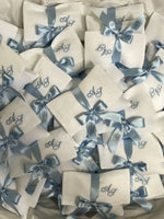 Pochette portaconfetti in lino