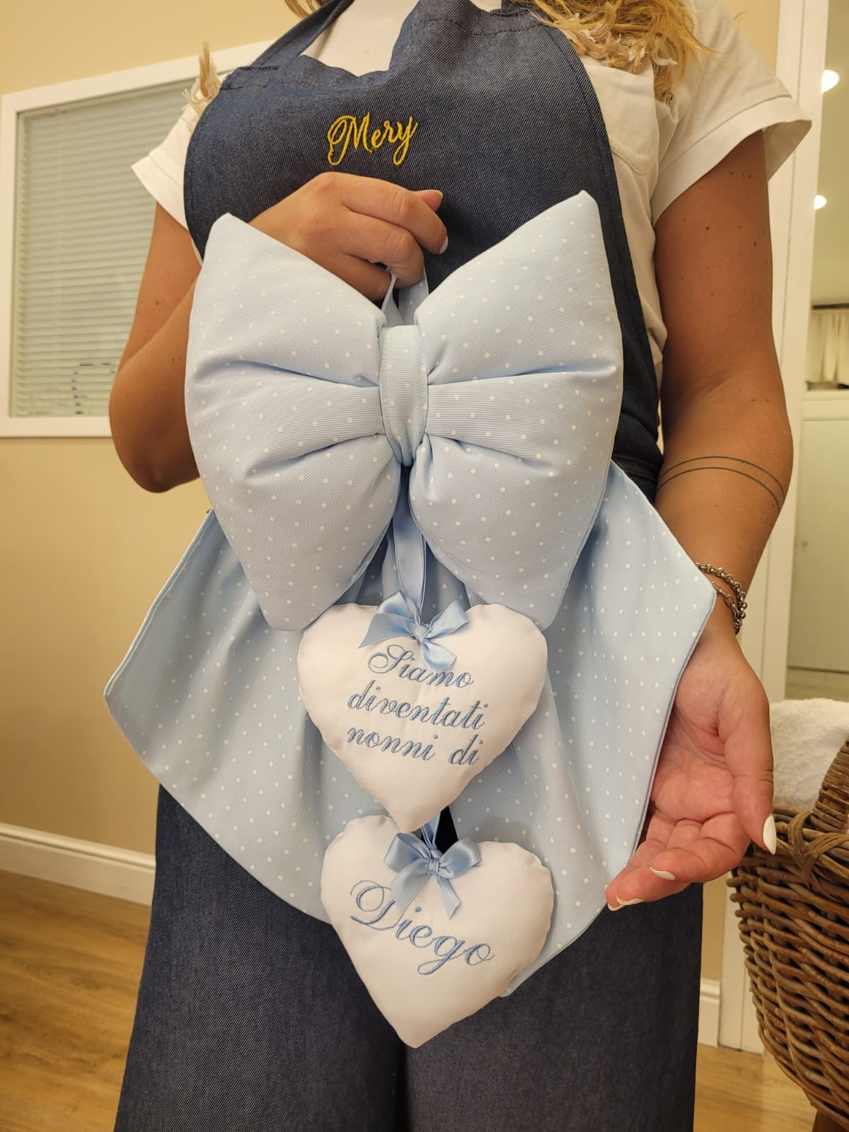 Fiocco Siamo diventati nonni!