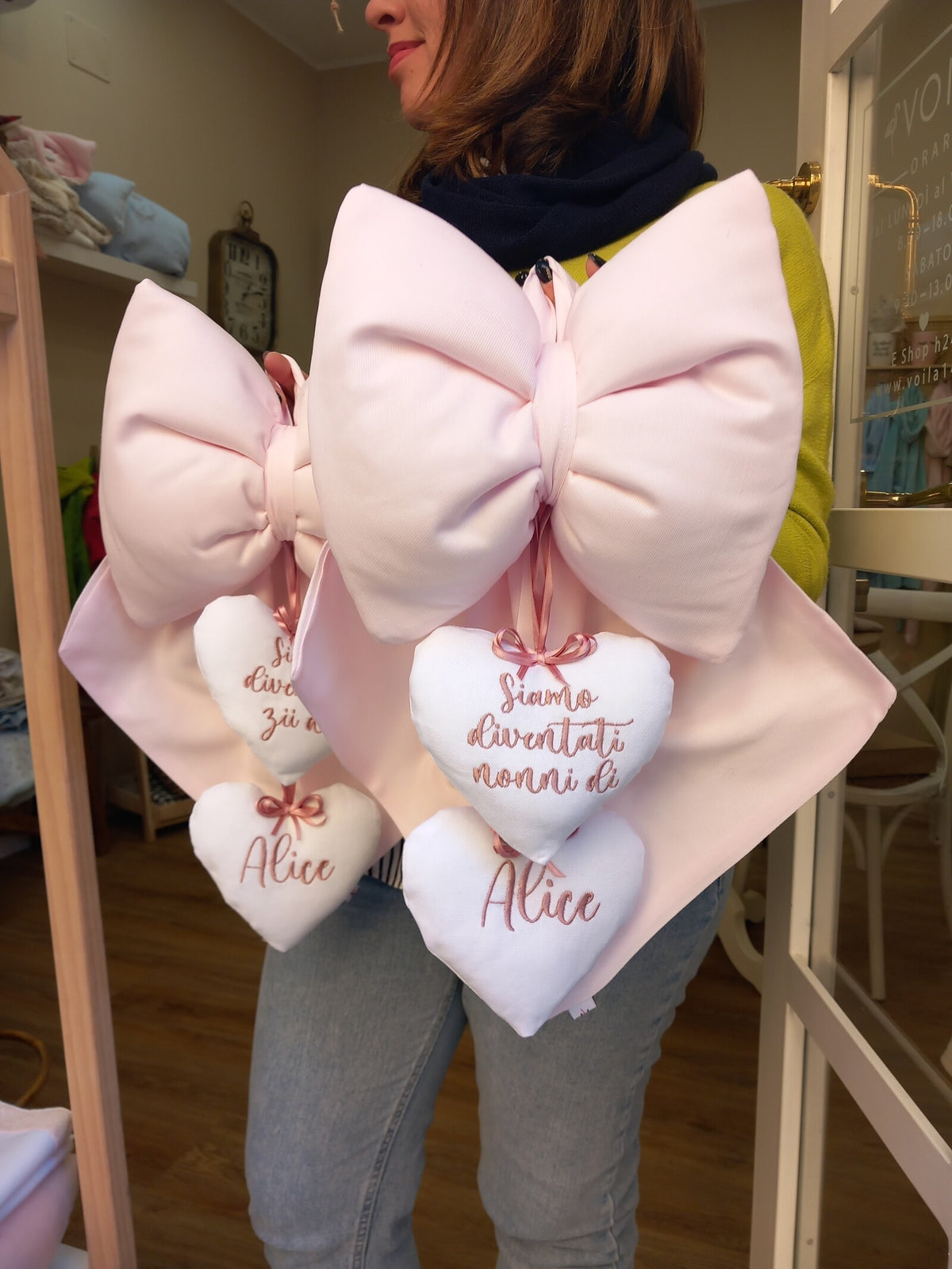 Fiocco Siamo diventati nonni!