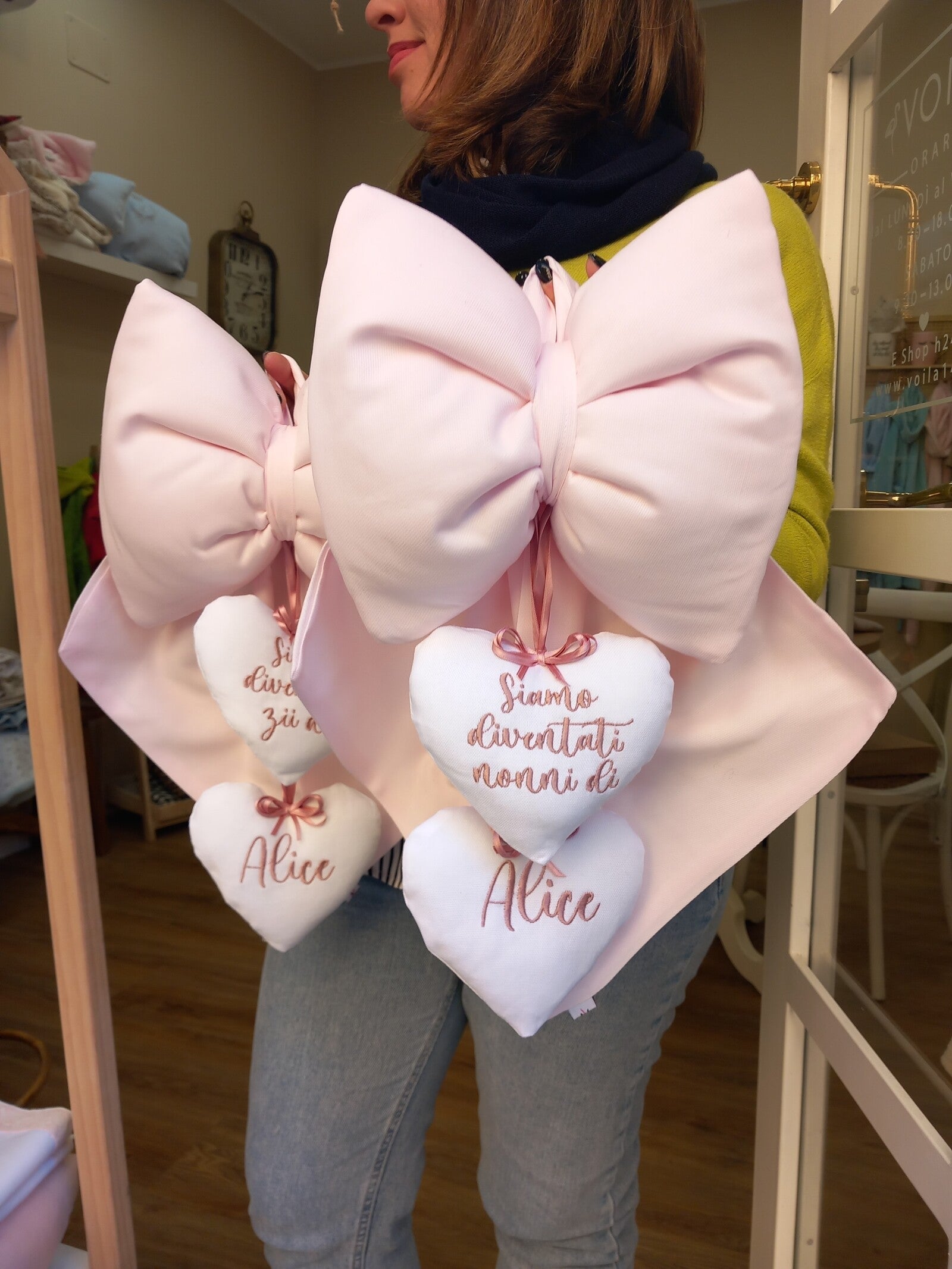 Fiocco Siamo diventati nonni!