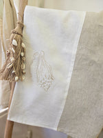 Telo Mare in puro lino personalizzato