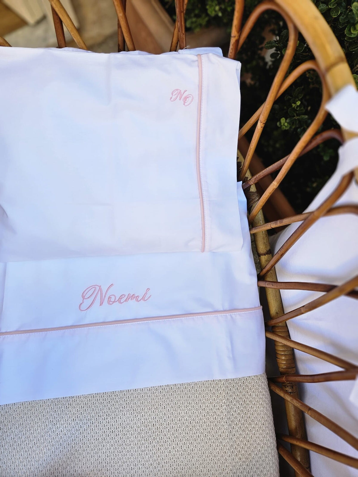 Lenzuolino personalizzato con profilo