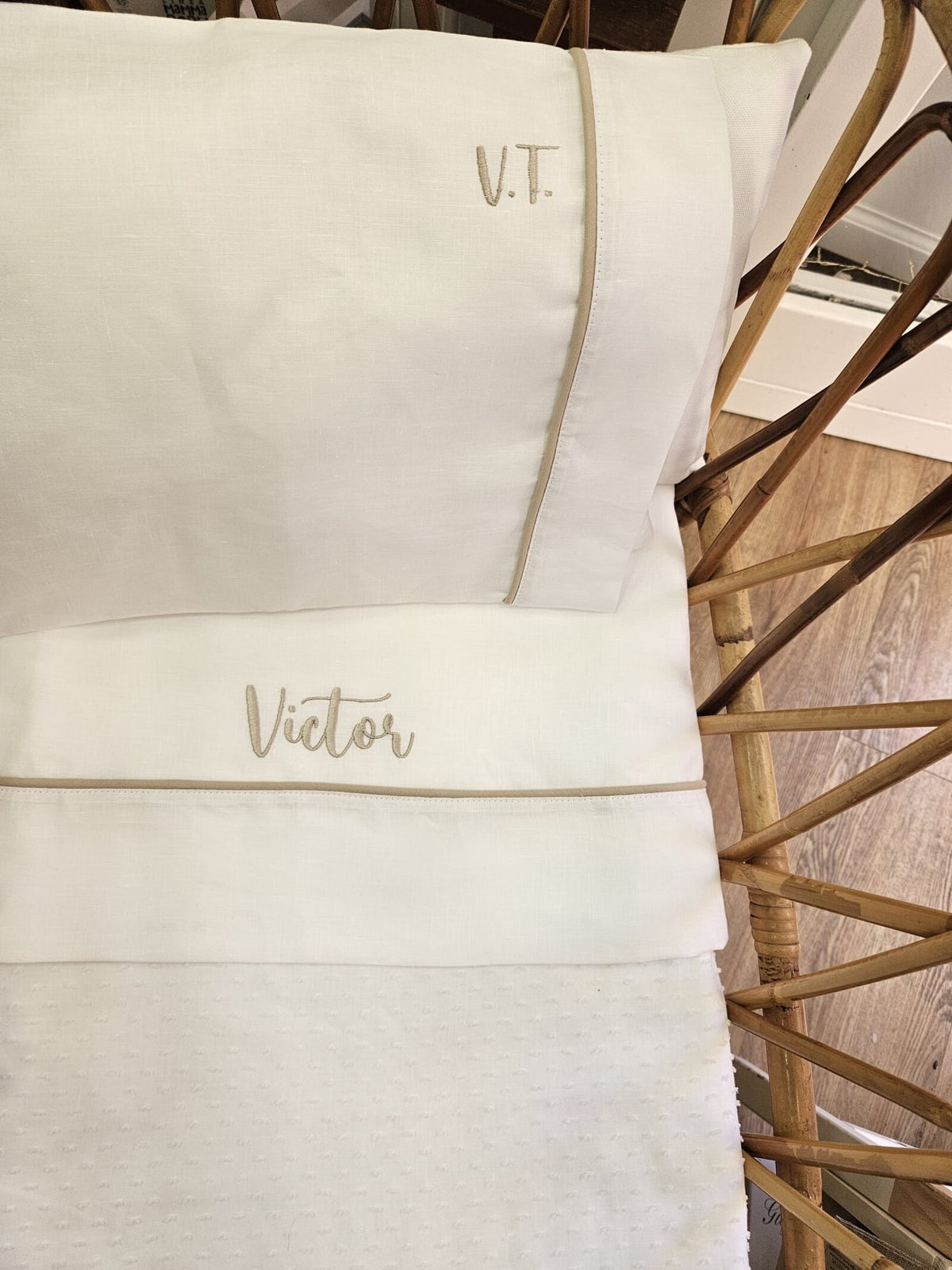 Lenzuolino personalizzato con profilo