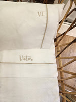 Lenzuolino personalizzato con profilo