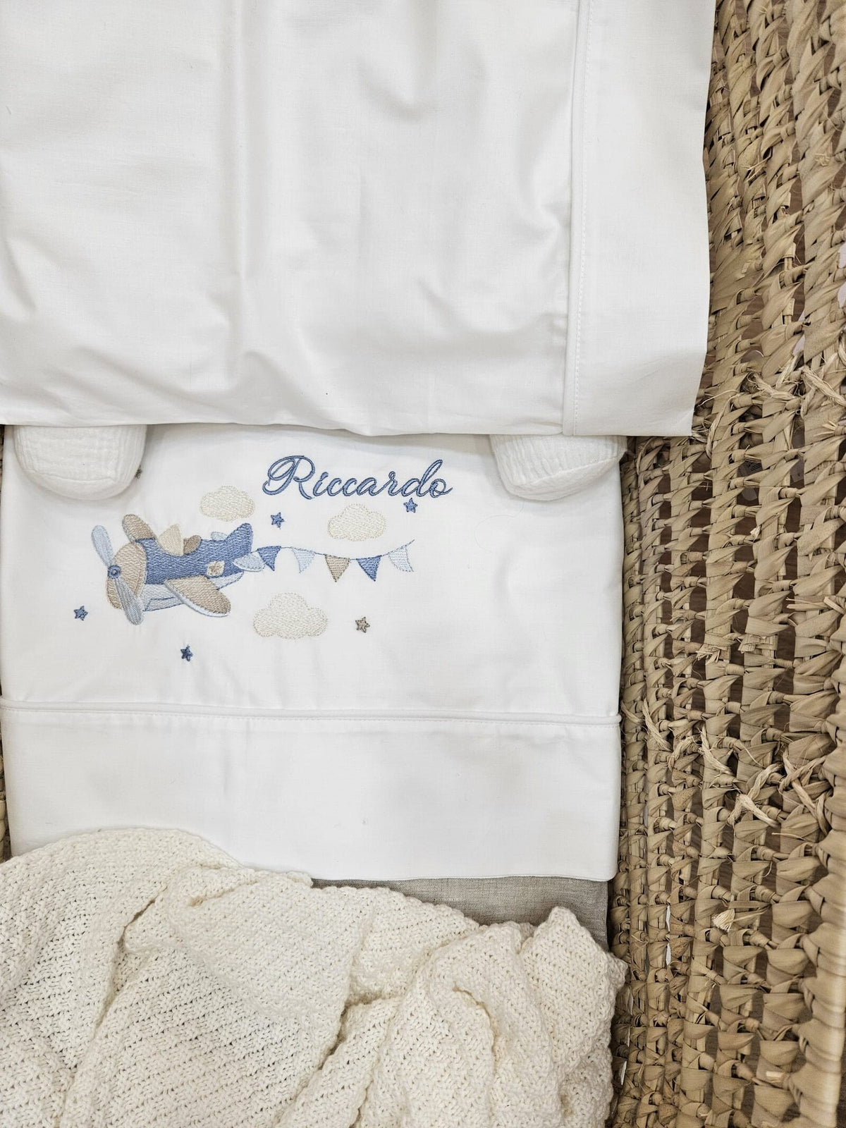 Lenzuolino personalizzato con profilo