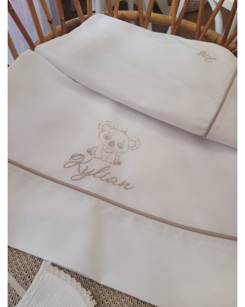 Lenzuolino personalizzato con profilo