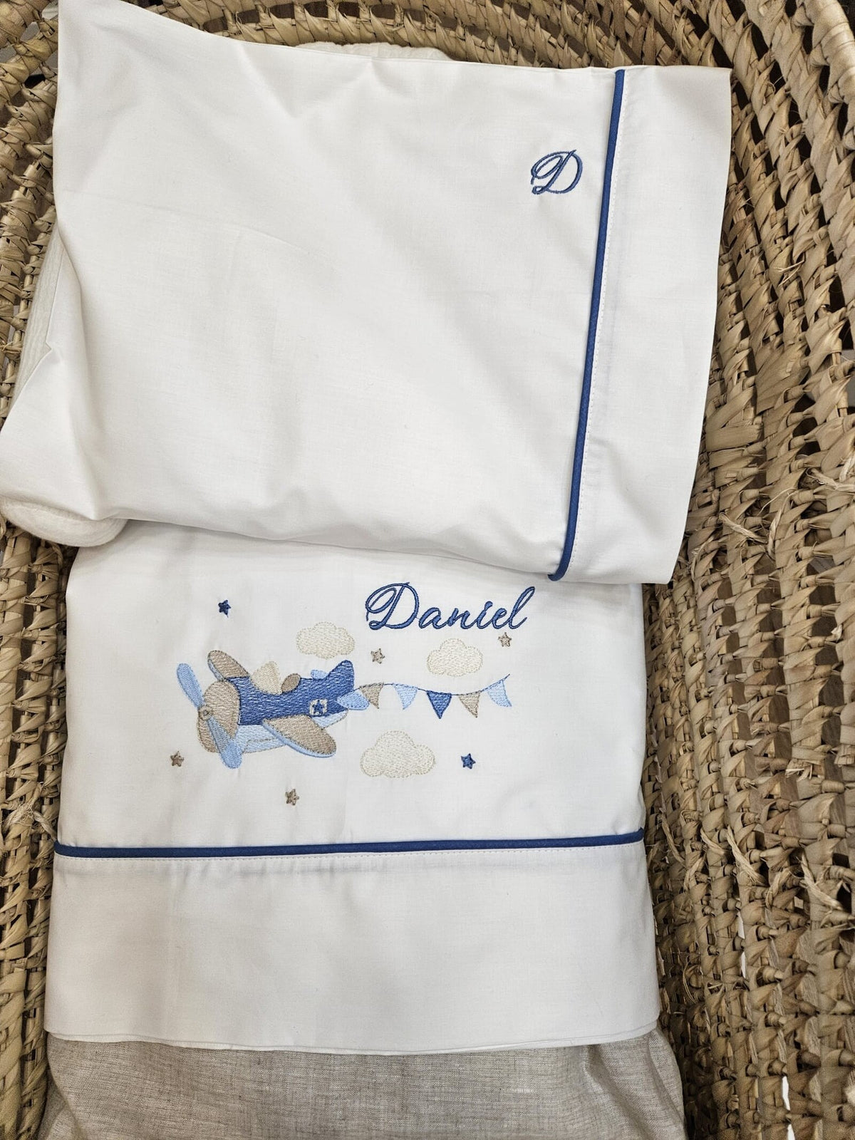 Lenzuolino personalizzato con profilo