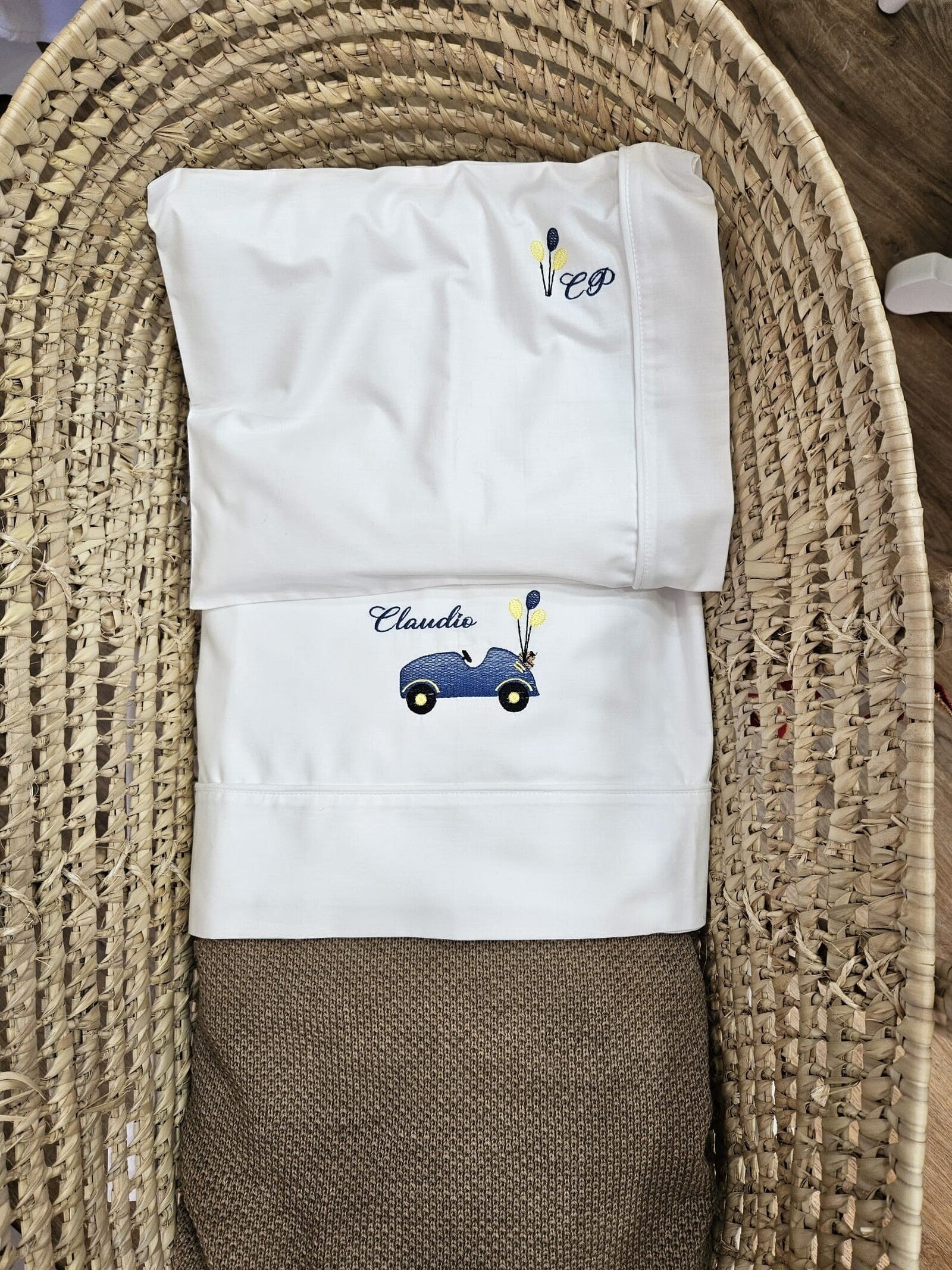 Lenzuolino personalizzato con profilo