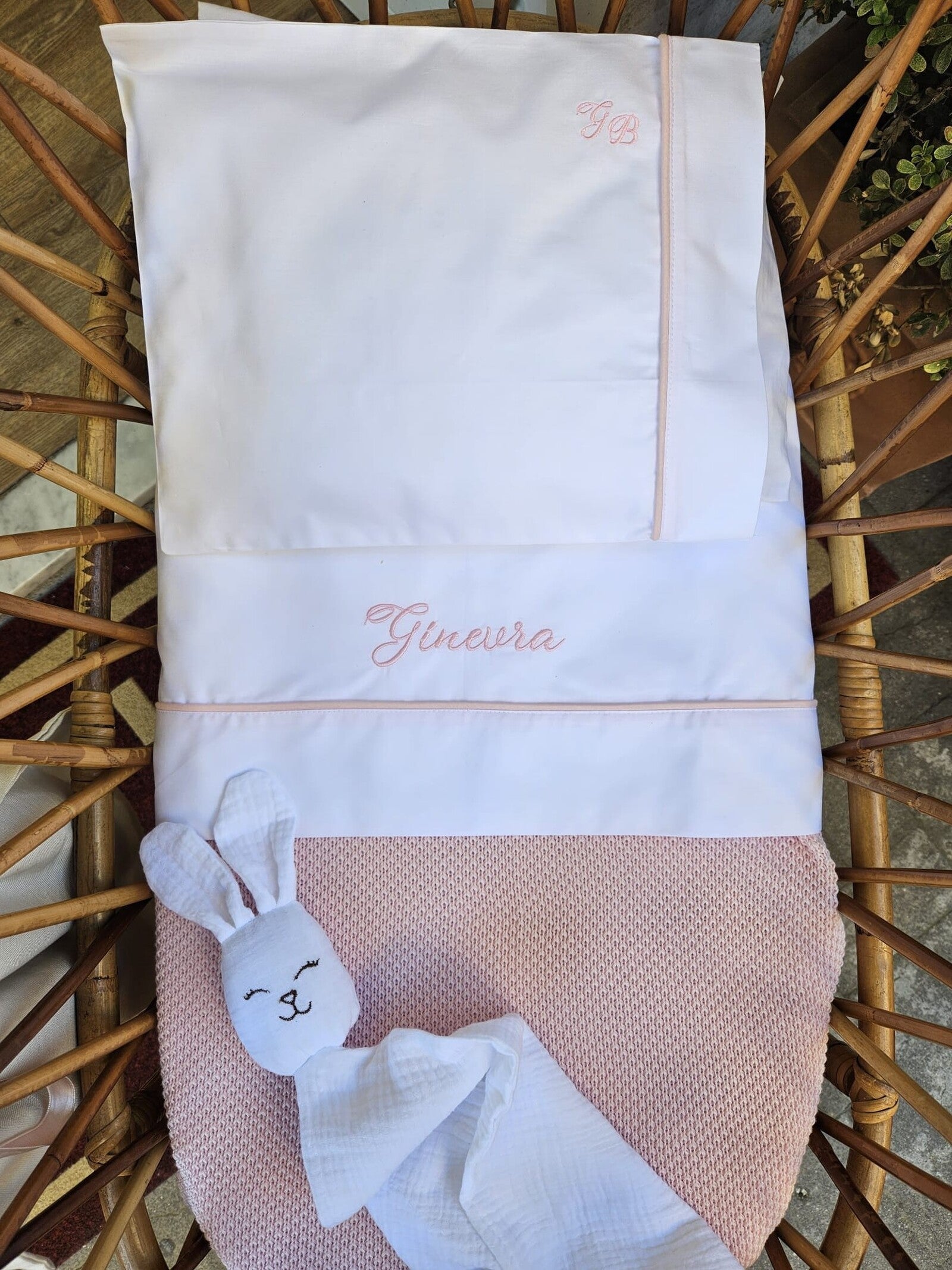 Lenzuolino personalizzato con profilo