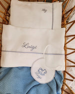 Lenzuolino personalizzato con profilo