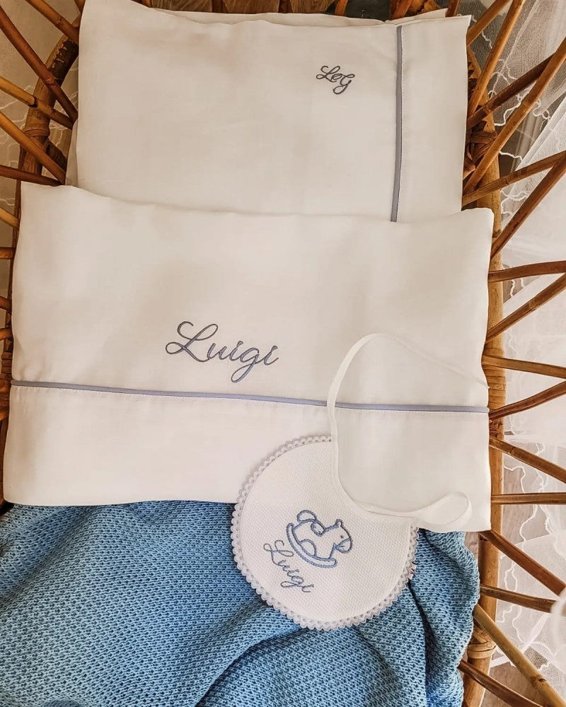 Lenzuolino personalizzato con profilo