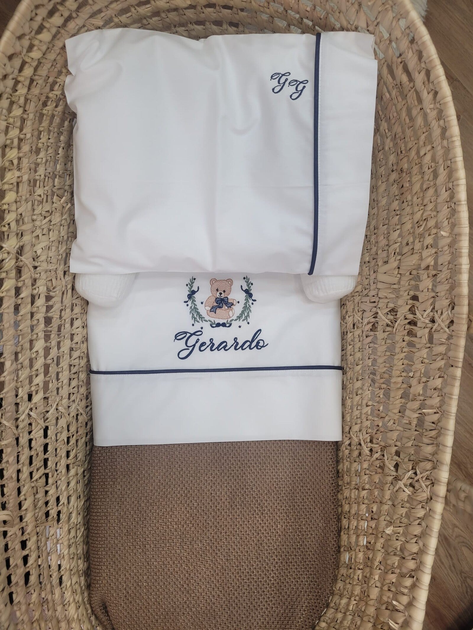 Lenzuolino personalizzato con profilo