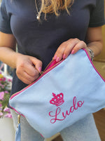 Pochette in cotone Frame