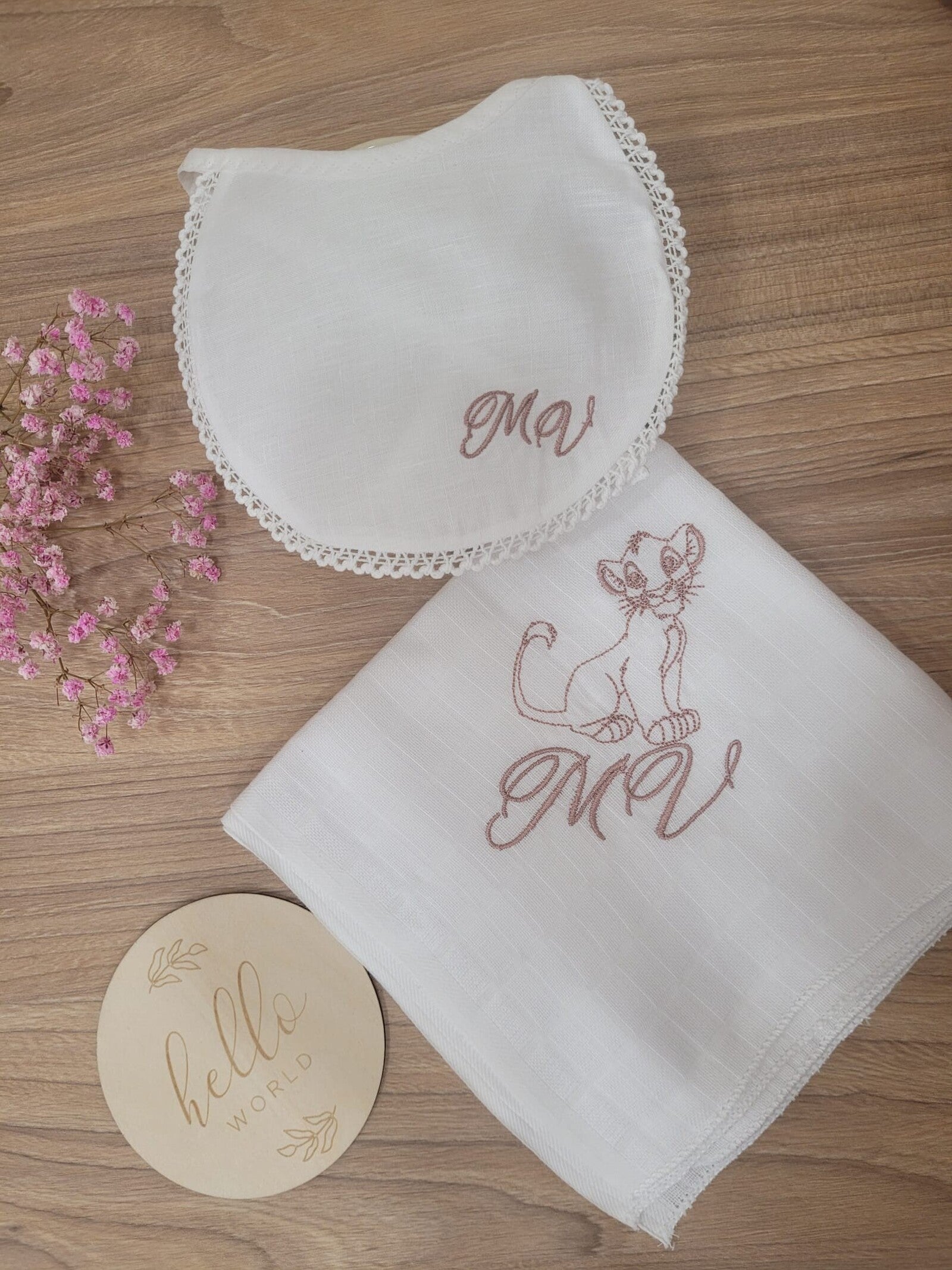 Coordinato Bavaglino e Quadrato