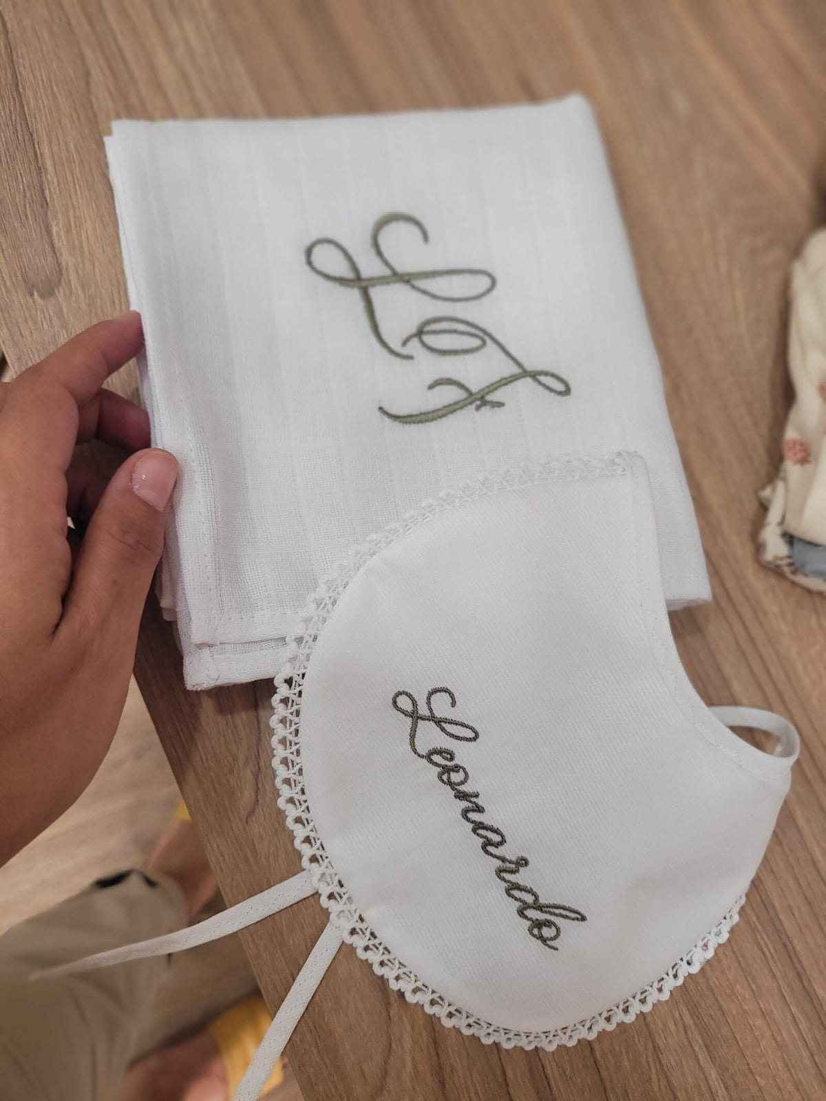 Coordinato Bavaglino e Quadrato