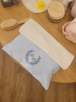 Coordinato bagnetto e cambio in plumetis