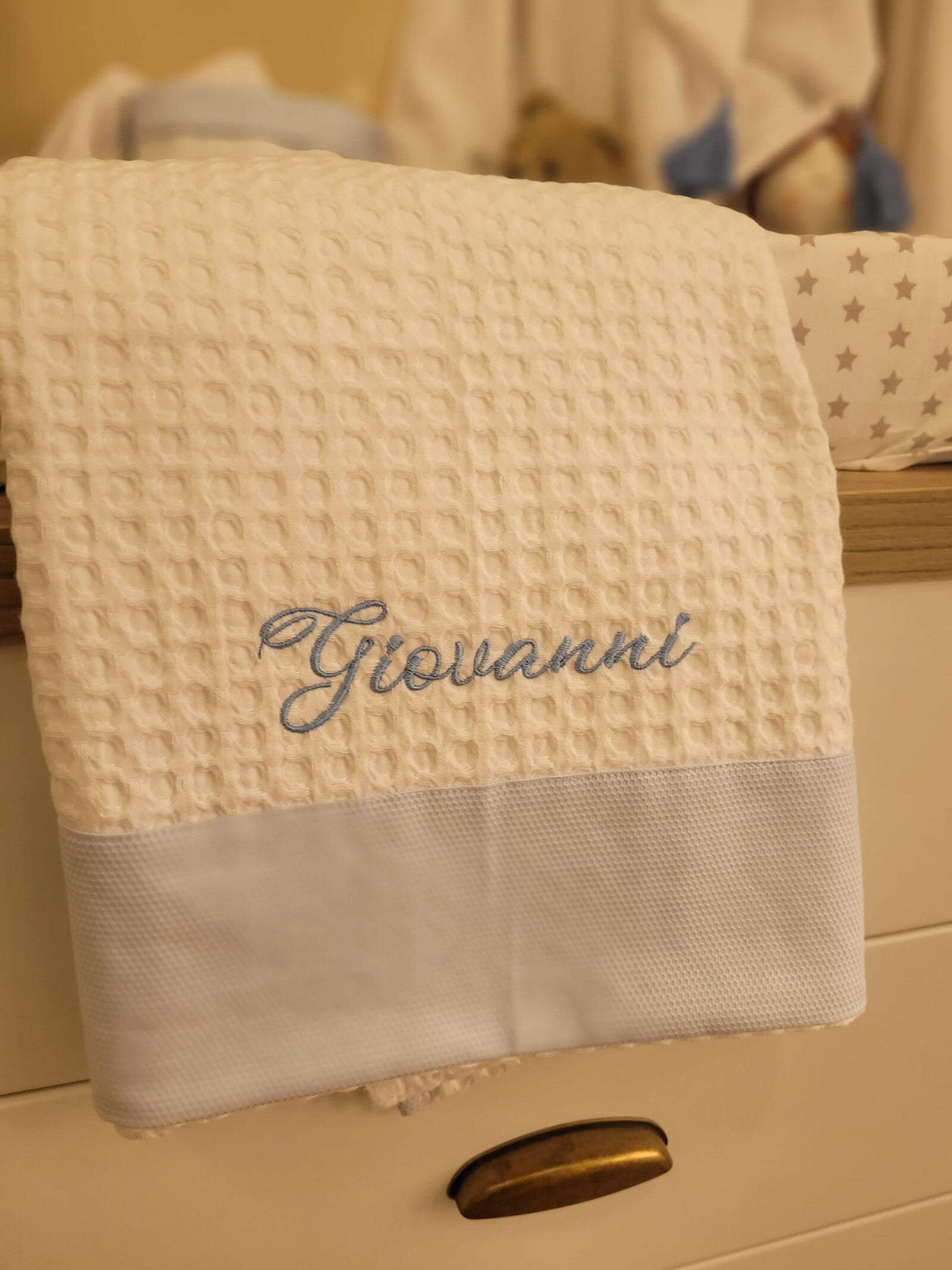 Telo bagnetto in apone e piquè