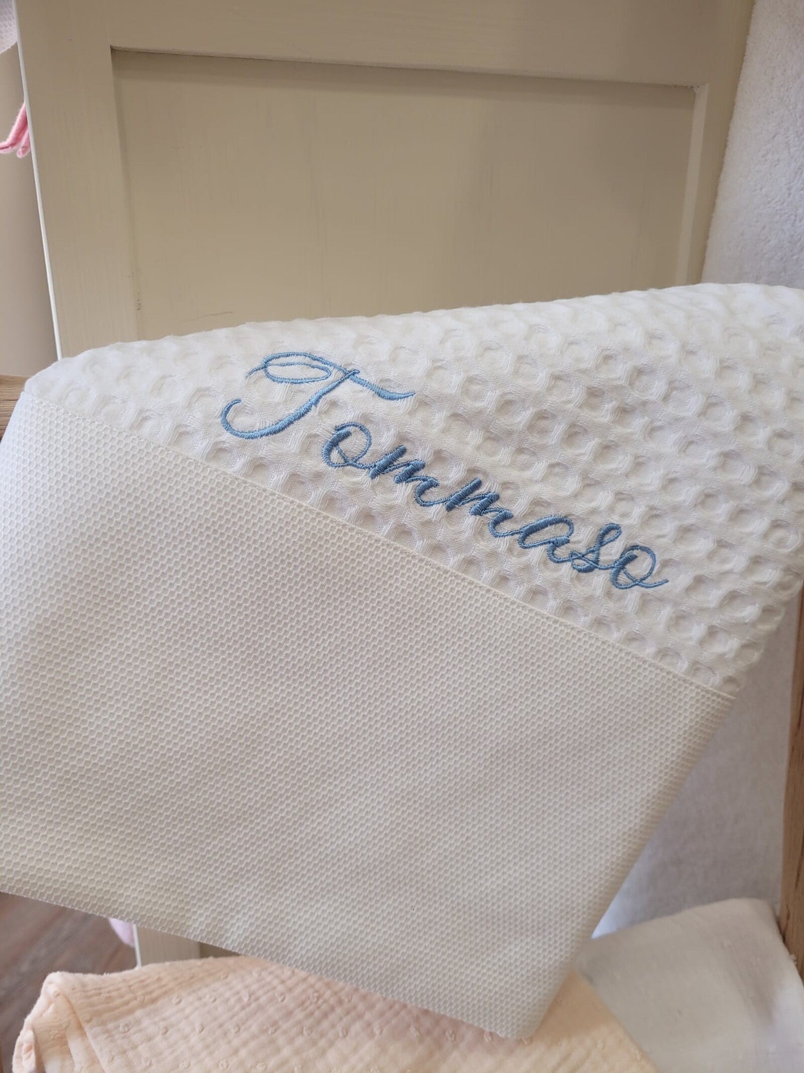 Telo bagnetto in apone e piquè