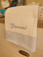 Telo bagnetto in apone e piquè