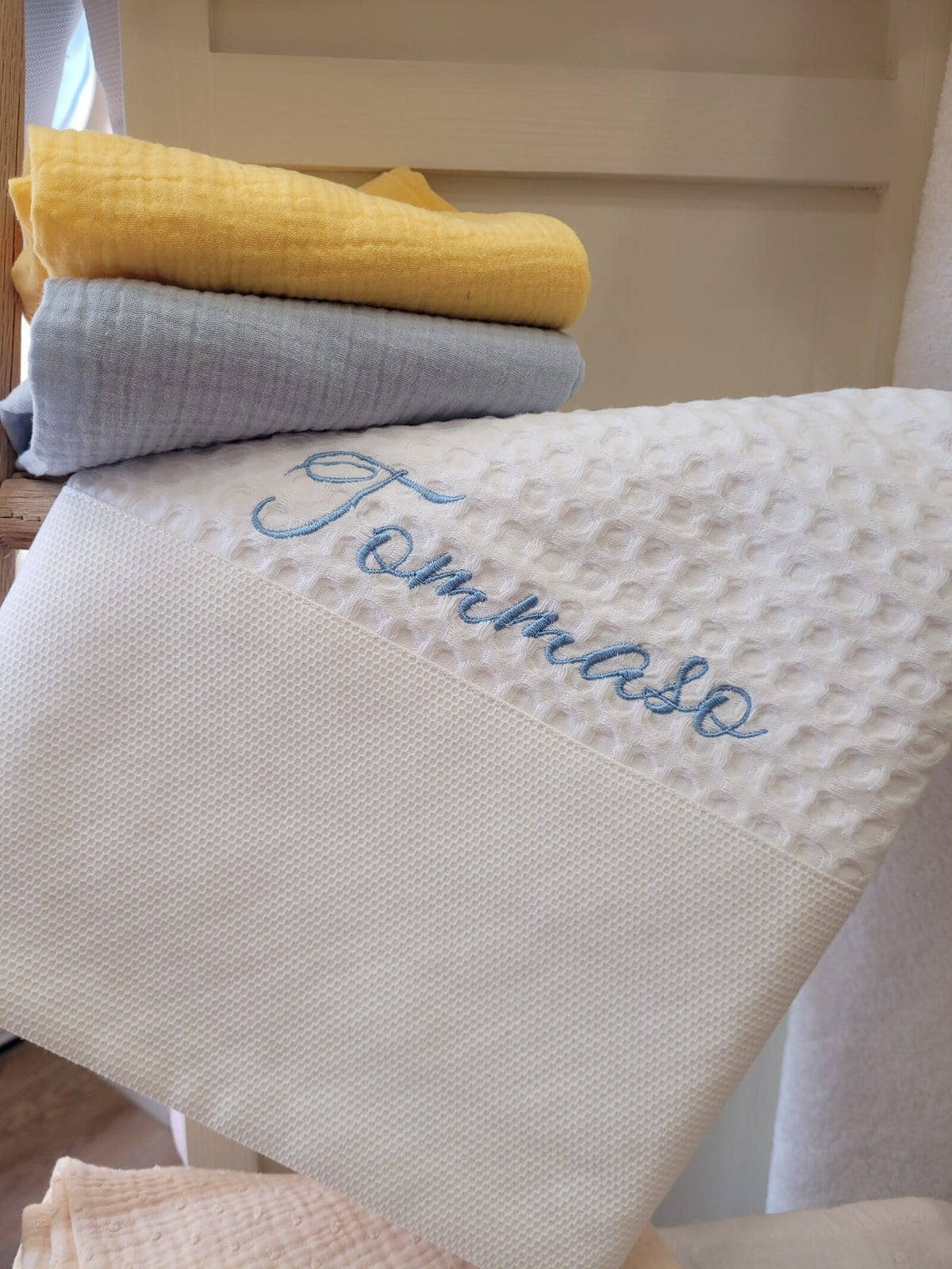 Telo bagnetto in apone e piquè