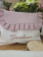 Coordinato bagnetto e cambio in spugna e mussola