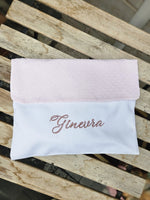 Busta nascita con pattina in plumetis