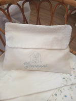 Busta nascita con pattina in plumetis